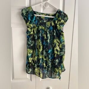 A.N.A. Colorful sheer top